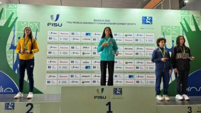 Bursa Uludağ Üniversitesi (BUÜ) öğrencisi ve milli sporcu Nazlı Karakuş,