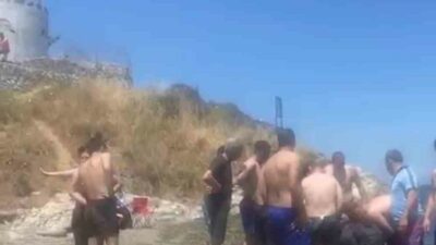 Bursa’nın Mudanya ilçesi Altınkum Sahili’nde arkadaşıyla birlikte denize giren S.Ç.