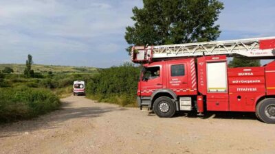 Bursa’nın İnegöl ilçesinde dereye giren ve akıntıya kapılan 11 yaşındaki