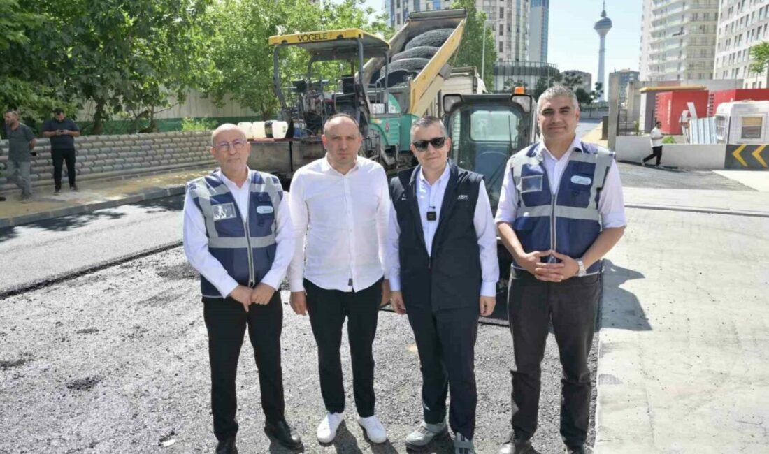 Esenyurt Belediye Başkan Vekili Can Aksoy, Gökevler Mahallesi’nde devam eden