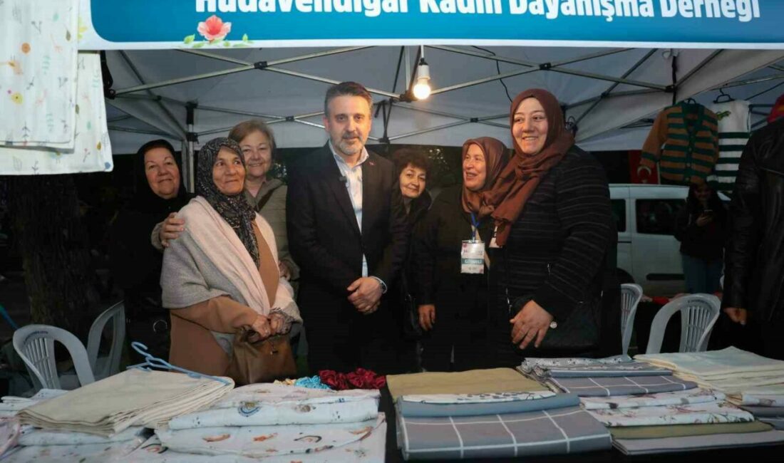 Heykel’de meydan kadınların olacak Bursa Büyükşehir Belediyesi’nin kadın emeğini desteklemek ve üretimi görünür kılmak