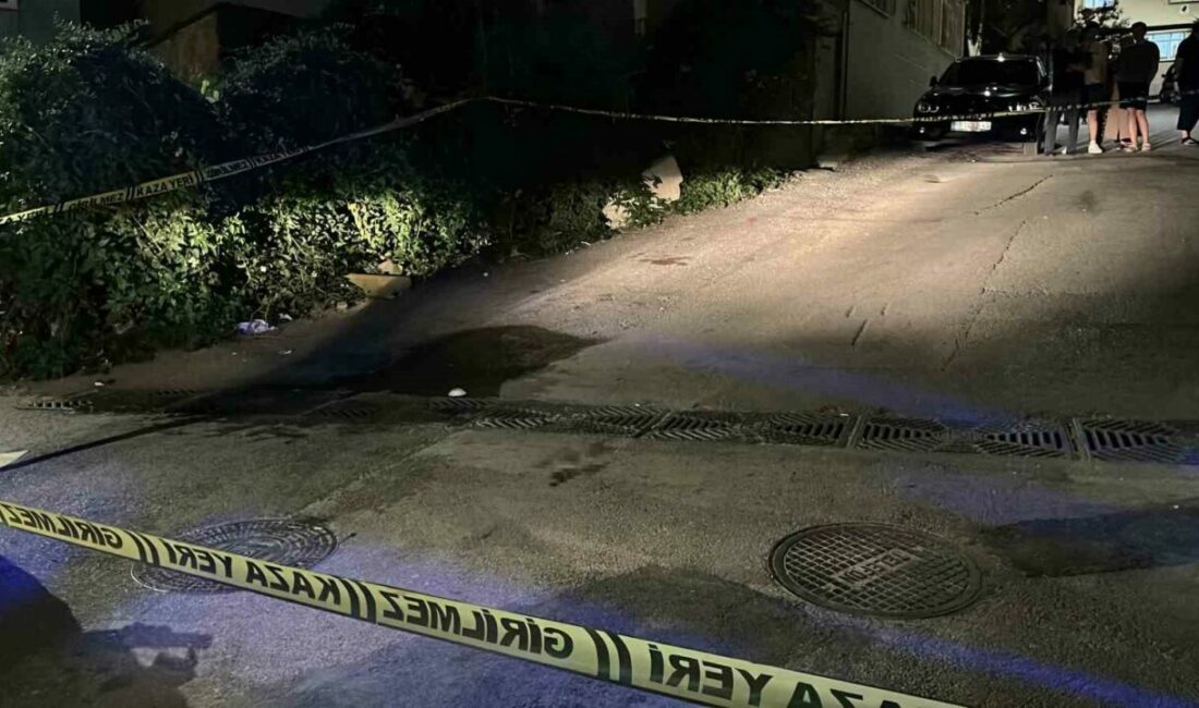 Bursa’nın Yıldırım ilçesinde kahvehanede çıkan tartışma büyüyerek dışarı taştı. Olayda