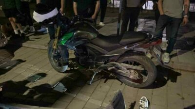 Bursa’nın İnegöl ilçesinde otomobil ile motosikletin çarpıştığı kazada 17 yaşındaki