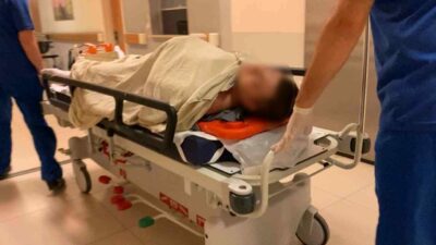 Bursa’nın İnegöl ilçesinde meydana gelen kazada çarpıştığı motosikletlinin ağır yaralanmasına