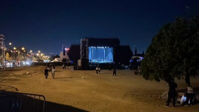 Bursa’da düzenlenen Kültür Yolu Festivali’nde Ceza sahne aldı. Konser alanında