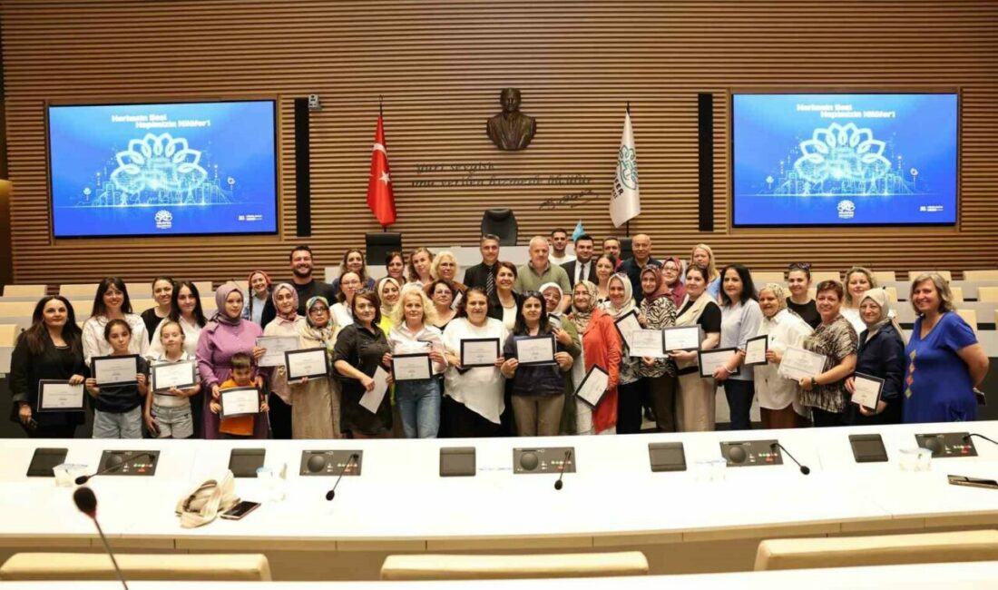 Nilüfer’de sertifikalı kadın gücü Nilüfer Belediyesi ve Nilüfer Halk Eğitim Merkezi iş birliğiyle düzenlenen