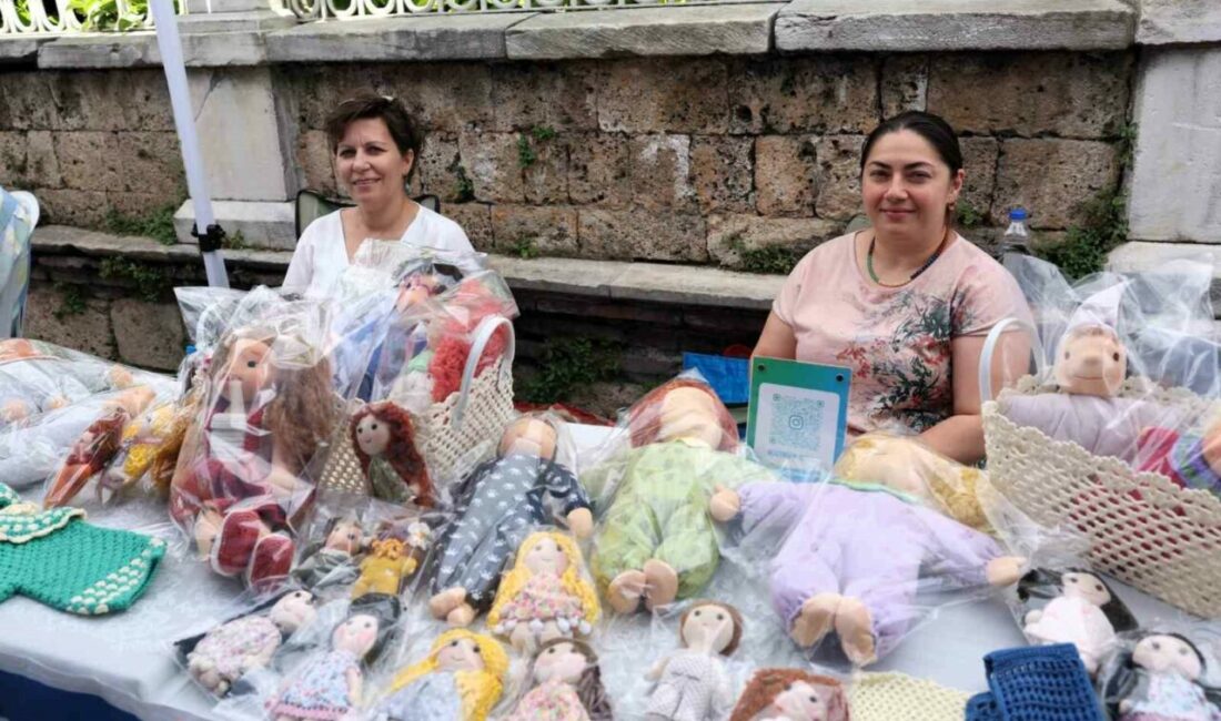 Osmangazi Belediyesi tarafından Babalar Günü kapsamında düzenlenen “Kadın Girişimciler Sokağı”,