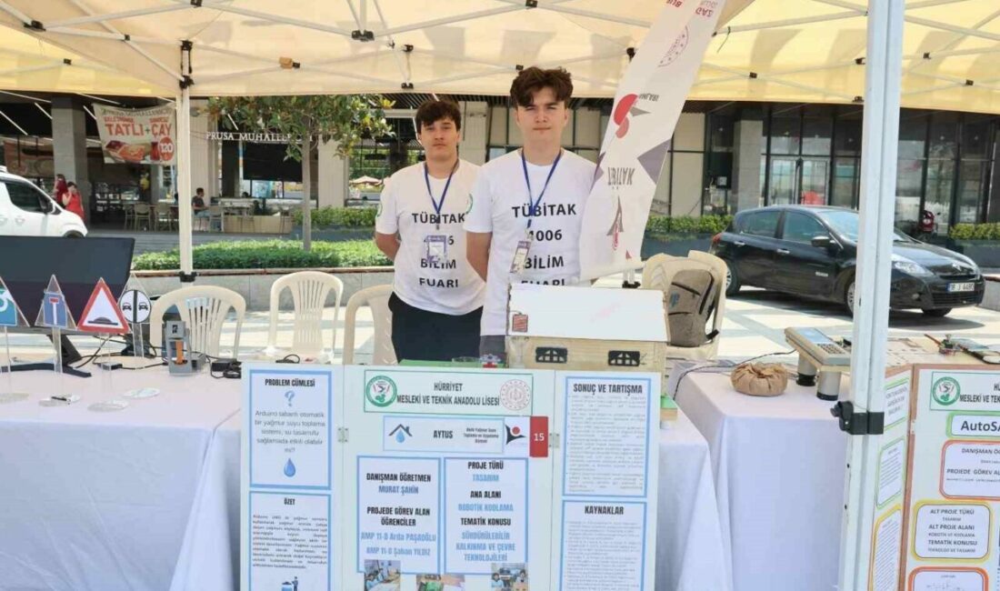 Osmangazi’de öğrenciler bilim heyecanını yaşadı Osmangazi Belediyesi’nin katkılarıyla, Bursa İl Milli Eğitim Müdürlüğü iş birliğinde