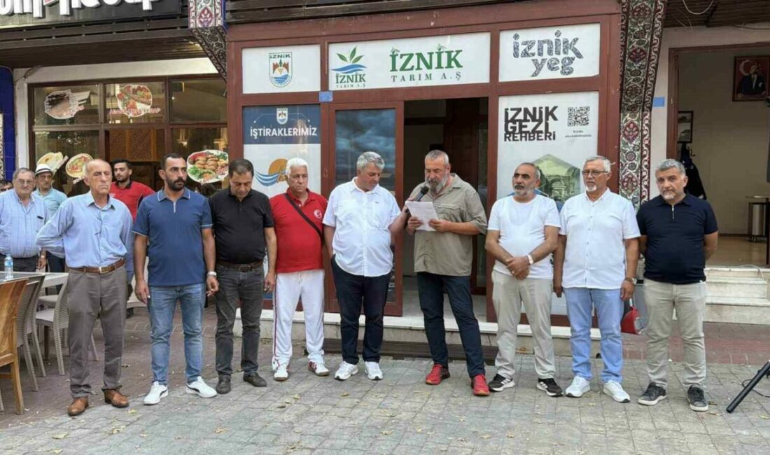 “’Sakin Şehir’ ünvanlı İznik sakin kalmalı” çağrısı Bursa İznik’te faaliyet gösteren hemşehri dernekleri, ilçenin adının uyuşturucu, gasp,