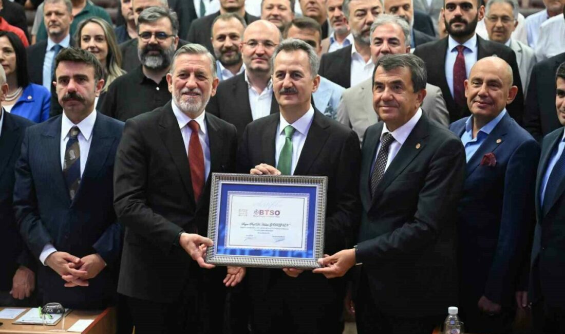 Savunma Sanayii Başkanı Prof. Dr. Haluk Görgün, Bursa’nın üretim disiplini