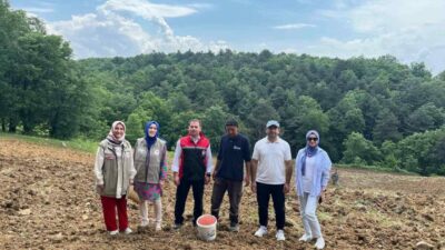 “Tarım Arazilerinin Kullanımının Etkinleştirilmesi, Desteklenmesi Projesi” kapsamında Orhaneli ilçesinde sorgun