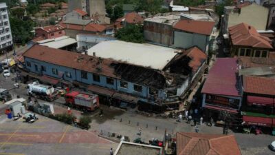 Bursa’nın tarihi Kayhan Çarşısı’nda yangın sonrası acı bilanço ortaya çıktı.