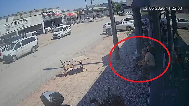 Bursa’nın Nilüfer ilçesinde iddiaya göre madde etkisinde olan kişi, bir