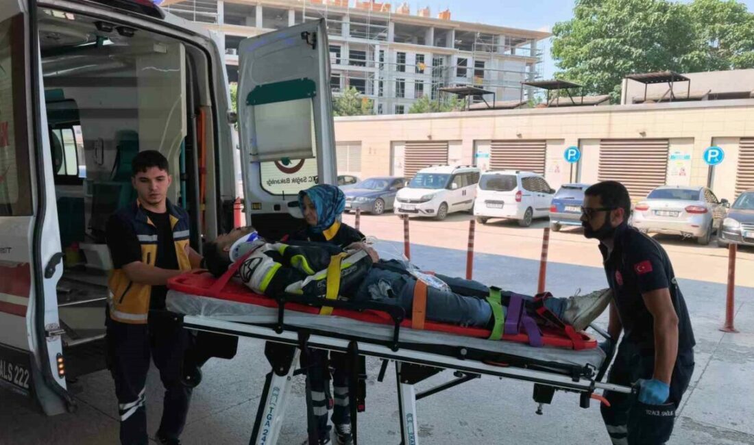 Bursa’nın İnegöl ilçesinde meydana gelen trafik kazasında tır ile çarpışan