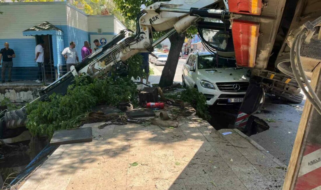 Bursa’nın Mudanya ilçesinde dere yatağı temizliği sırasında yaşanan iş kazasında,