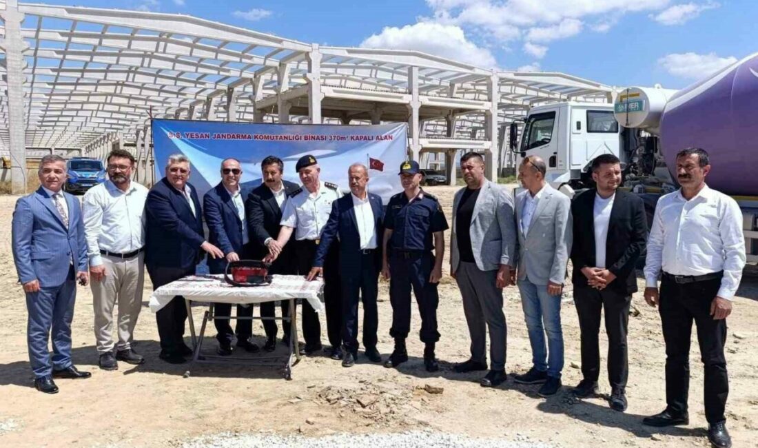 Yenişehir’e yeni Jandarma karakolu Bursa’nın Yenişehir ilçesinde Jandarmanın yeni hizmet binasının temeli düzenlenen törenle