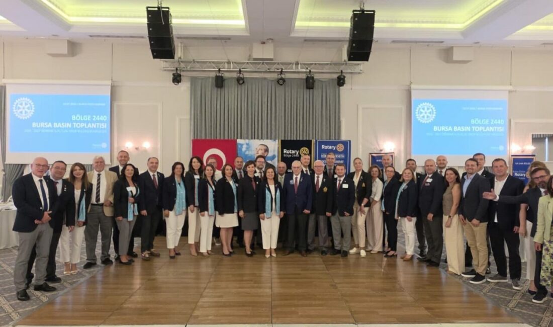 Rotary 2440’da yeni dönem başladı Uluslararası Rotary Bölge 2440 Federasyonu, 2026-2027 hizmet dönemine “Kalıcı Etki