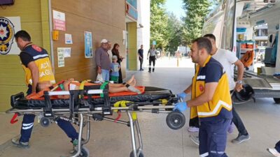 Bursa’nın İnegöl ilçesinde, 4 yaşındaki bir çocuk apartmanın ikinci katındaki