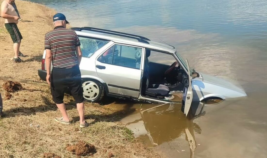 Baraja uçan otomobili 5 metre derinliğe dalıp çıkardı Bursa’nın Kestel ilçesine bağlı Babasultan Barajı’na uçan otomobil, vatandaşın cesareti