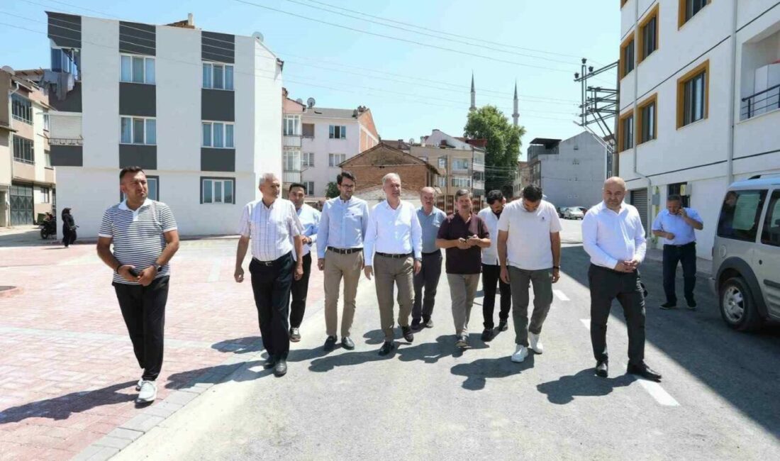 Başkan Taban tamamlanan asfalt ve otopark çalışmalarını yerinde inceledi İnegöl Belediye Başkanı Alper Taban, Mesudiye Mahallesi Şehit Er Şenol