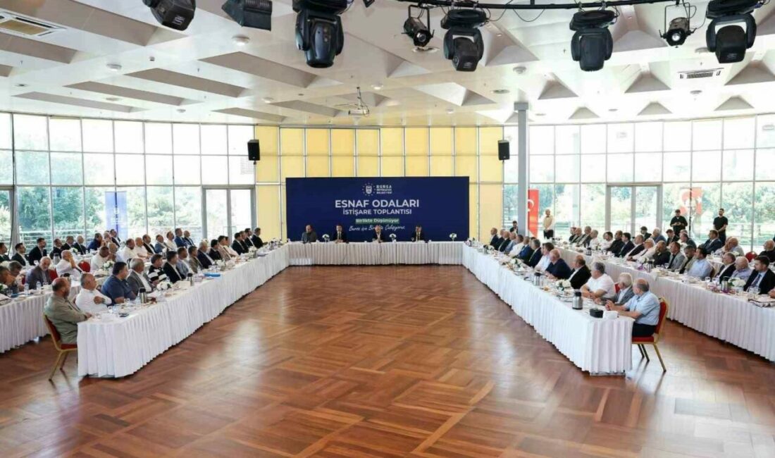 Başkan Vekili Şahin Biba: “Esnafımızın her zaman yanında olacağız” Bursa Büyükşehir Belediyesi Başkan Vekili Şahin Biba, Esnaf Odaları İstişare