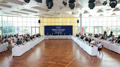 Bursa Büyükşehir Belediyesi Başkan Vekili Şahin Biba, Esnaf Odaları İstişare