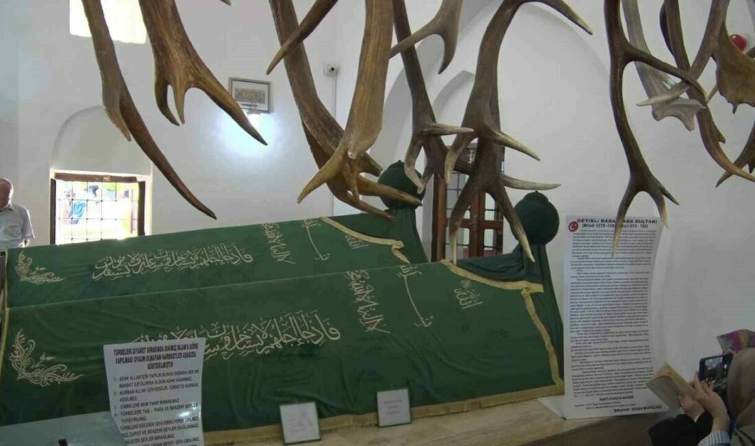 Bursa’da 649 yıllık Geyikli Baba geleneği yaşatıldı Bursa’nın Kestel ilçesine bağlı Babasultan Mahallesi’nde bu yıl 649’uncusu düzenlenen
