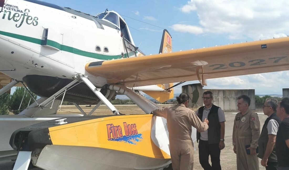 Orman Genel Müdürlüğü envanterinde bulunan 2 adet Air Tractor tipi