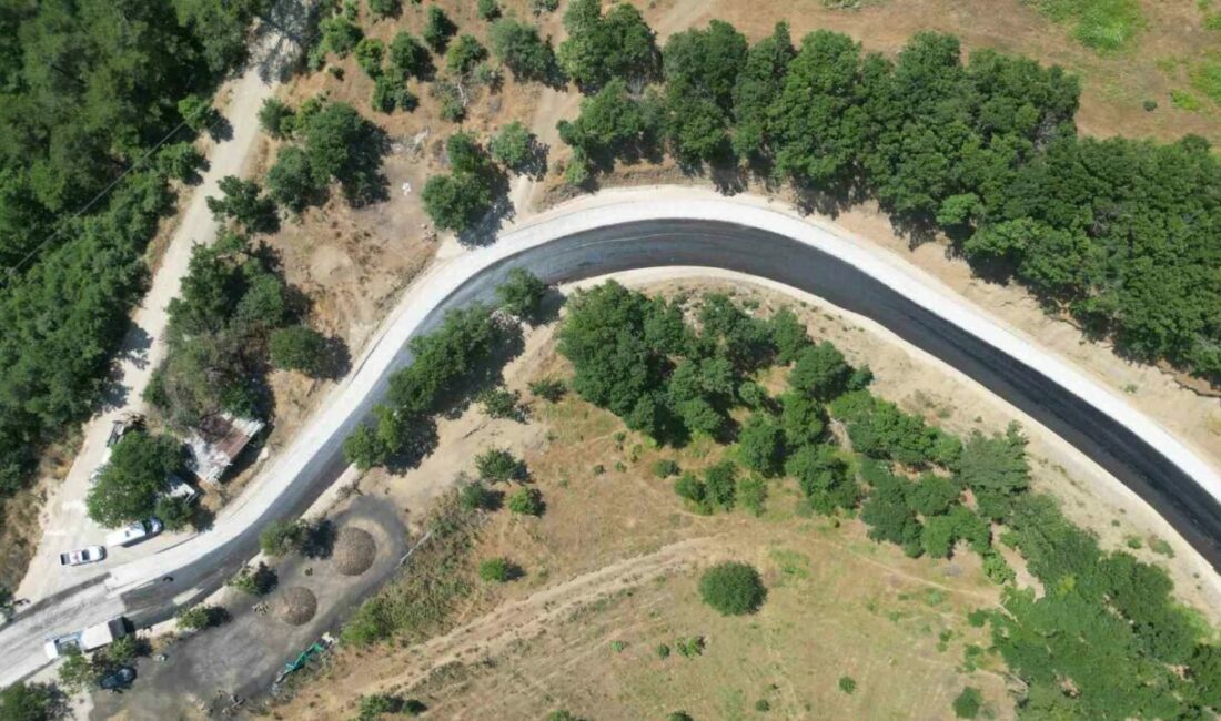 Büyükşehir, Osmangazi’nin Dağakça yolunu yeniledi Bursa Büyükşehir Belediyesi, kırsalda ulaşımı daha güvenli, konforlu ve kesintisiz