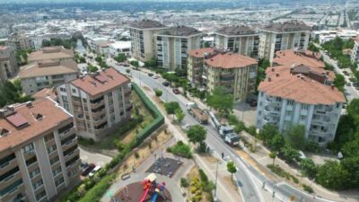 Bursa Büyükşehir Belediyesi Ulaşım Dairesi Başkanlığı tarafından Nilüfer ilçesine bağlı