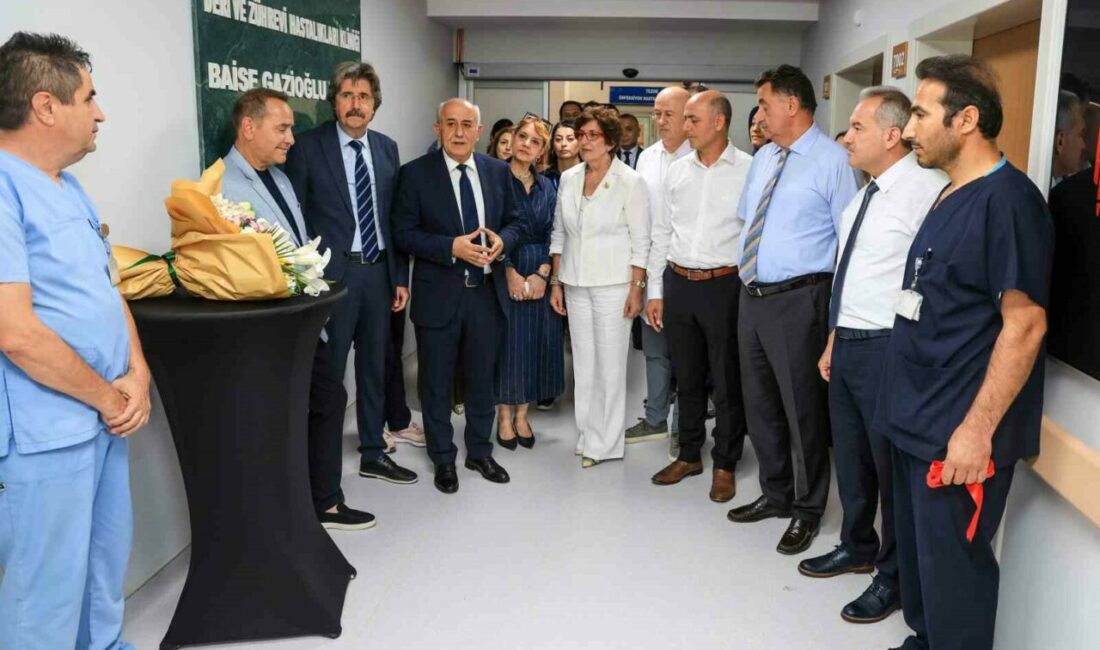 Dermatoloji Kliniği hayırsever desteği ile yenilendi Bursa Uludağ Üniversitesi (BUÜ) Hastanesi Deri ve Zührevi Hastalıkları Anabilim