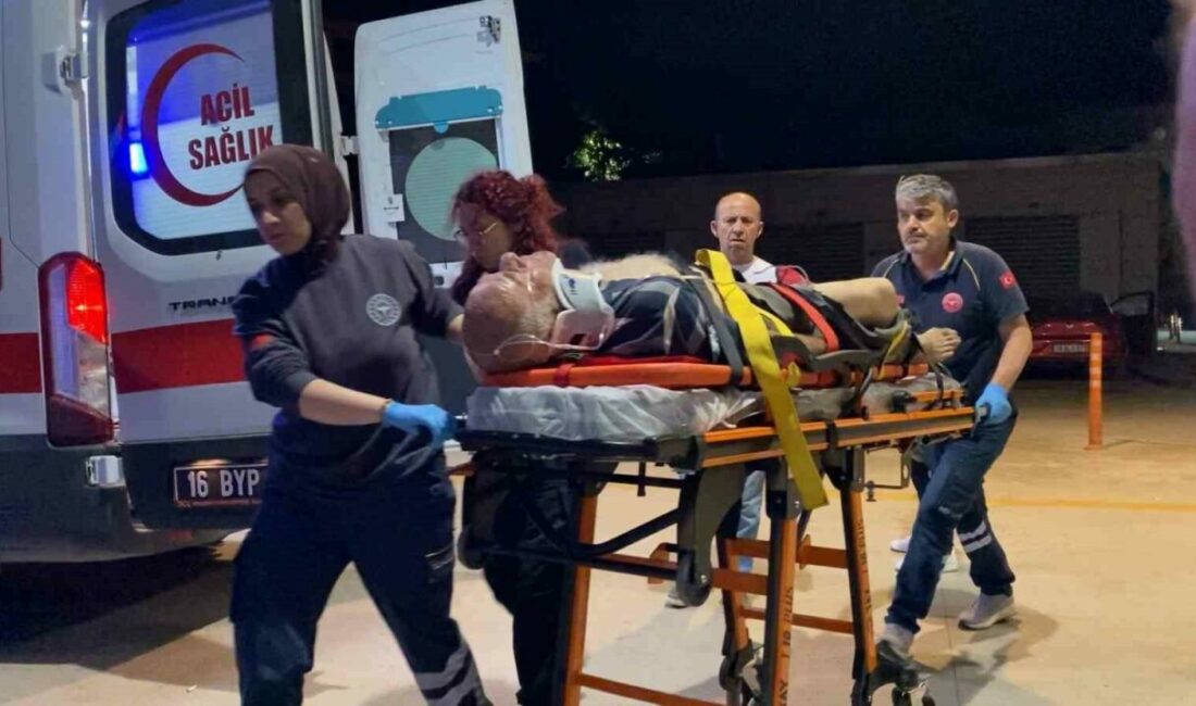 Devrilen traktörün sürücüsü ağır yaralandı Bursa’nın İnegöl ilçesinde meydana gelen traktör kazasında, devrilen traktörün sürücüsü