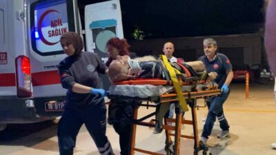 Bursa’nın İnegöl ilçesinde meydana gelen traktör kazasında, devrilen traktörün sürücüsü