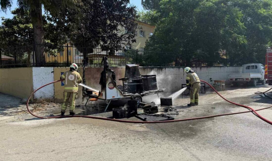 Ekmek teknesi küle döndü Bursa’nın İznik ilçesinde park halindeki karavan yangını paniğe neden oldu.