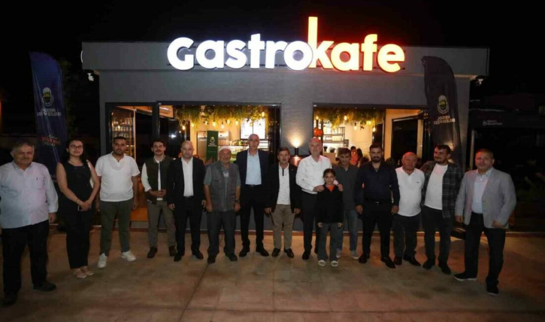 Gastro Kafe, hizmete başladı İnegöl Belediyesi’nin modern kafe konseptiyle oluşturduğu ve “Zamanın Tadı” sloganıyla
