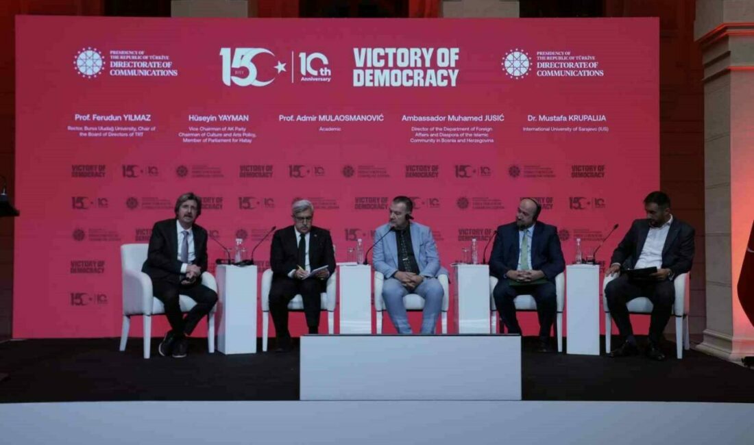 Hain darbe girişimi 10. yıldönümünde Bosna Hersek’te konuşuldu 15 Temmuz Demokrasi ve Milli Birlik Günü’nün 10. yıldönümü münasebetiyle,