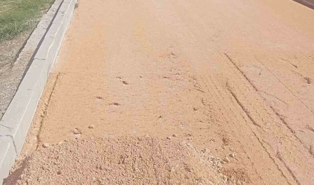 Hamitler Kent Mezarlığı’ndaki ara yollara soğuk asfalt atılıyor Bursa Büyükşehir Belediyesi Hamitler ve Güneştepe Mahallesi sakinlerinden gelen istek