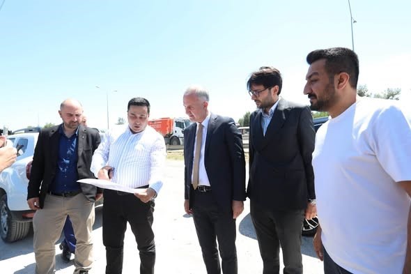 İnegöl Belediyesi, yetki sınırları içerisinde bulunan ve Bursa Ankara karayolunun