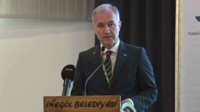 Bursa’nın İnegöl ilçesinde düzenlenen “COP İnegöl-İklim Değişikliği Yerel Taraflar Konferansı”nda