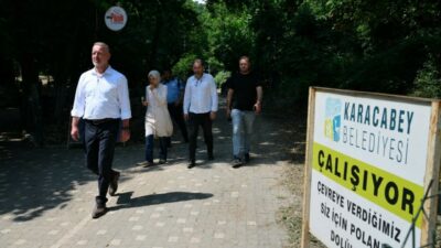 Karacabey Belediyesi, yaz sezonu öncesinde Yeniköy Piknik Alanı’nı kapsamlı bir