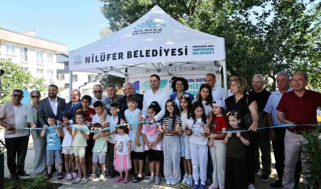 Nilüfer’de Çalı Mehmetçik Parkı açıldı Nilüfer Belediyesi, Çalı Mahallesi’nde 3 bin 424 metrekare alan üzerine