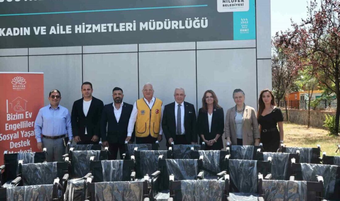 Nilüfer’de engelsiz dayanışma Nilüfer Belediyesi ve 118-K Lions Federasyonu iş birliğiyle engelli bireylerin