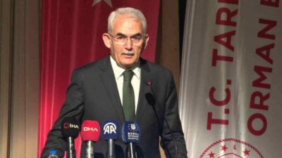 Bursa’da düzenlenen Orman Yangınları Bilinçlendirme Toplantısı’nda konuşan Orman Genel Müdürü