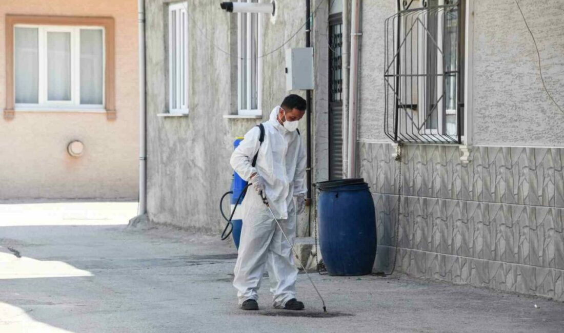 Osmangazi Belediyesi, yaz aylarında artış gösteren haşere ile mücadele kapsamında