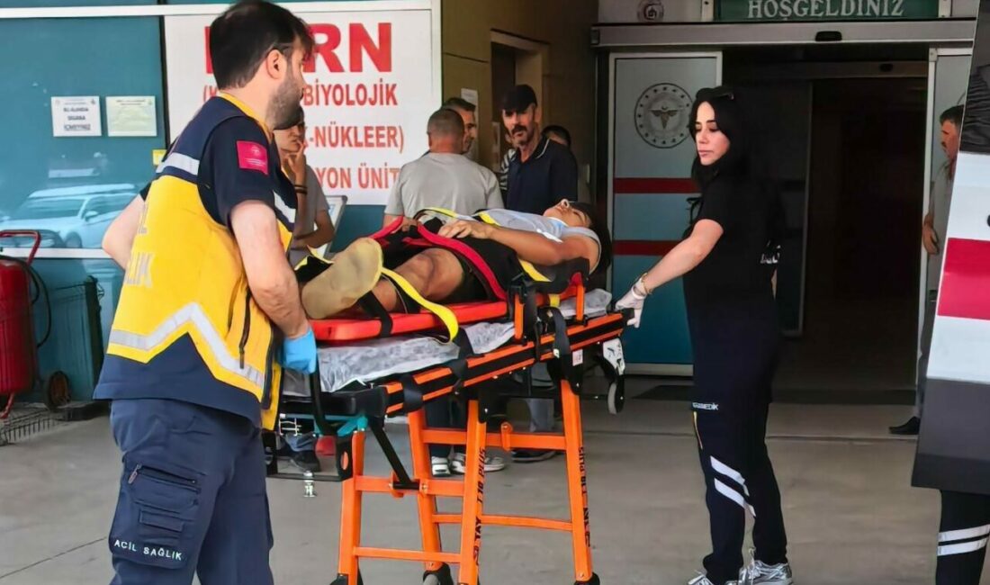 Bursa’nın İnegöl ilçesinde meydana gelen kazada otomobil ile çarpışan bisikletli