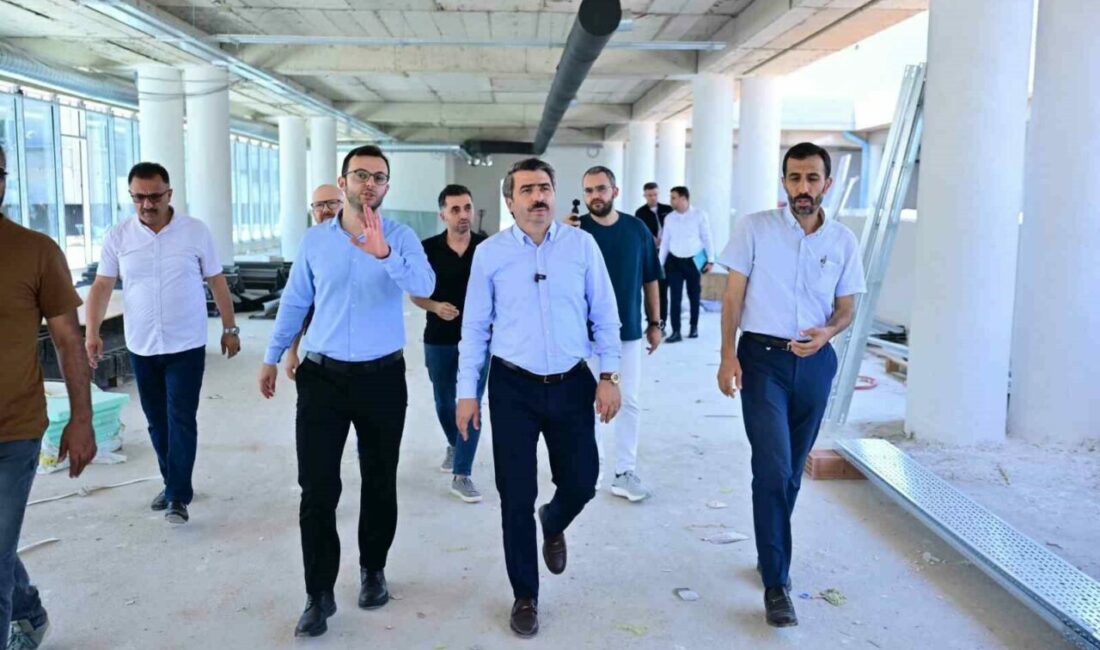 Yavuzselim pazaryeri’nde çalışmalar devam ediyor Yıldırım Belediyesi’nin ilçeye kazandıracağı, yavuzselim kapalı pazar alanı ve gençlik