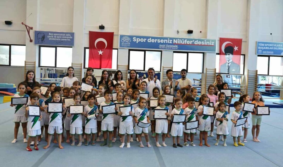 Yaz Spor Okulları’nda ilk dönem tamamlandı Nilüfer’de spor kültürünü tabana yaymayı ve her çocuğun en az