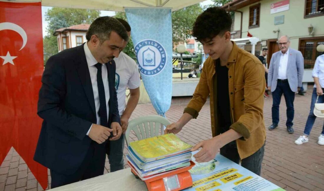Yıldırım’da hem vatandaşlar hem doğa kazandı Yıldırım Belediyesi’nini ‘Emektar Kitaplarınız Nakite Dönüşüyor’ kampanyasına vatandaşlar yoğun ilgi