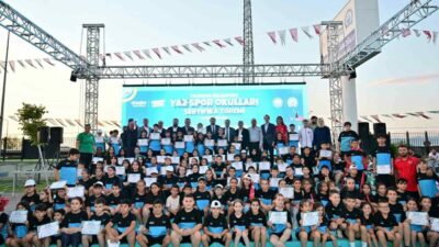 Yıldırım Belediyesi’nin çocukların yaz tatilini verimli şekilde geçirmeleri için düzenlediği