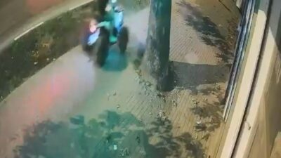 Bursa’da dün gece saatlerinde aracın hızla çarptığı ATV sürücüsü, olay